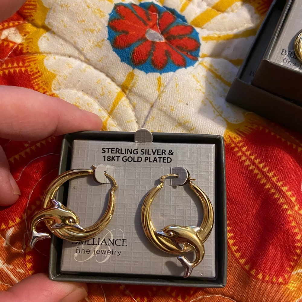 Hoop earrings